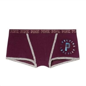 Pink v.s. boyshorts boxer pantie